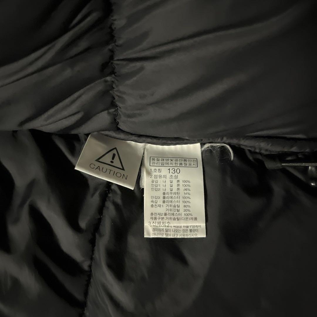 【超人気モデル】ザノースフェイス　ヒマラヤンパーカー　ダウンジャケット　黒130