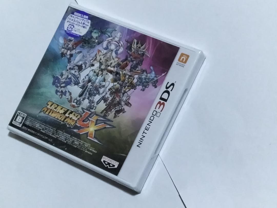 新品未開封 スーパーロボット大戦UX ニンテンドー3DS 送料無料