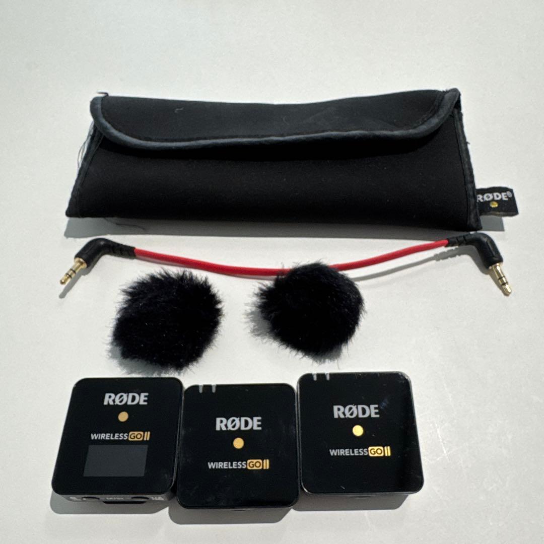RØDE WIRELESS GO II ワイヤレスマイクセット