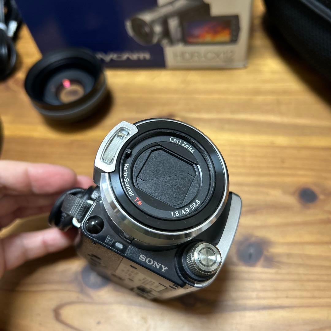 ソニーハンディカム HDR−CX12 シルバー