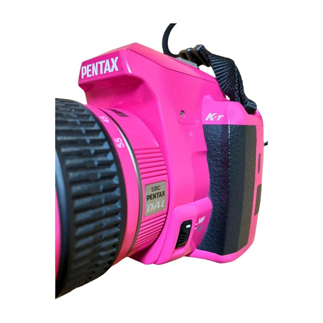 PENTAX K-r ピンク 一眼レフ レンズ2本＋充電器セット 希少カラー
