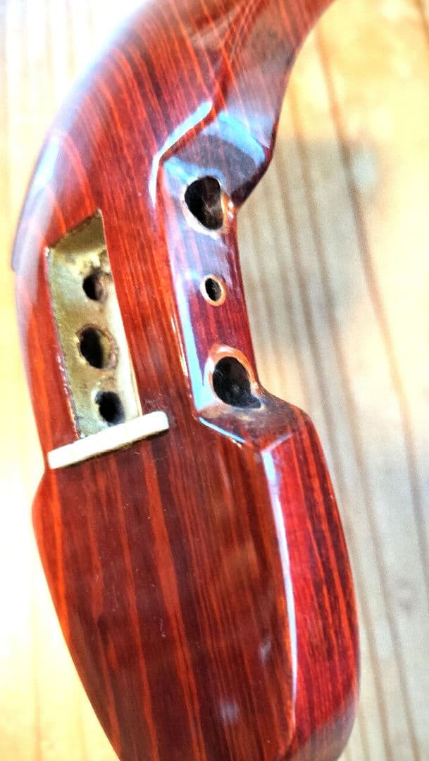 三線 紫檀 本革強化張り真壁型 美品 美音