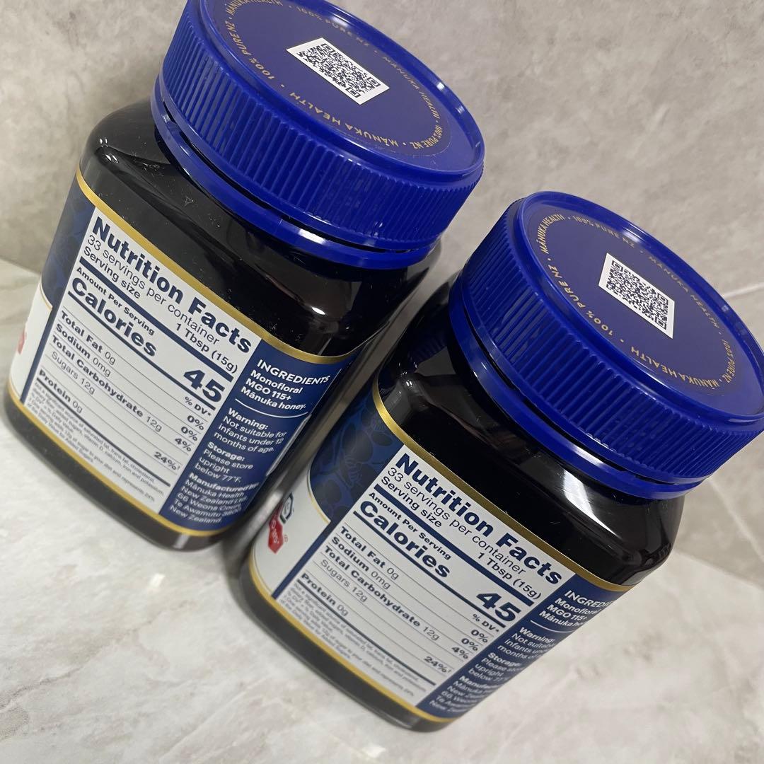 マヌカハニー MGO115+ マヌカヘルス 500g はちみつ 6+UMF
