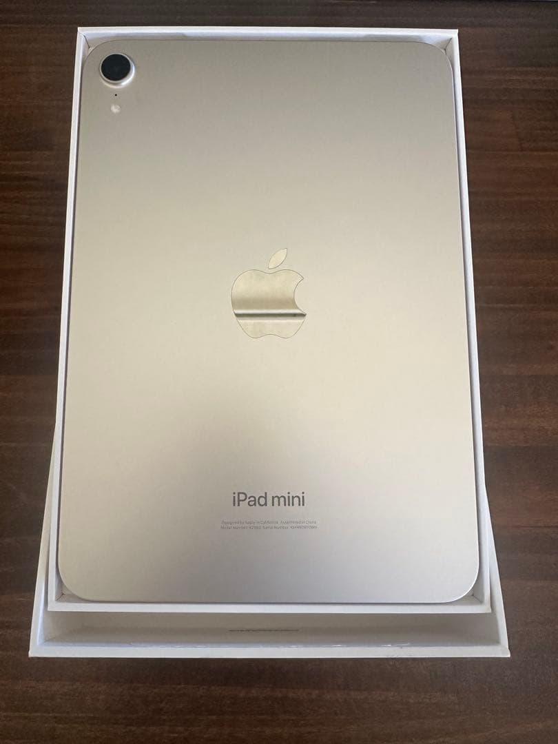 Apple iPad mini A17 pro スペースシルバー wifi
