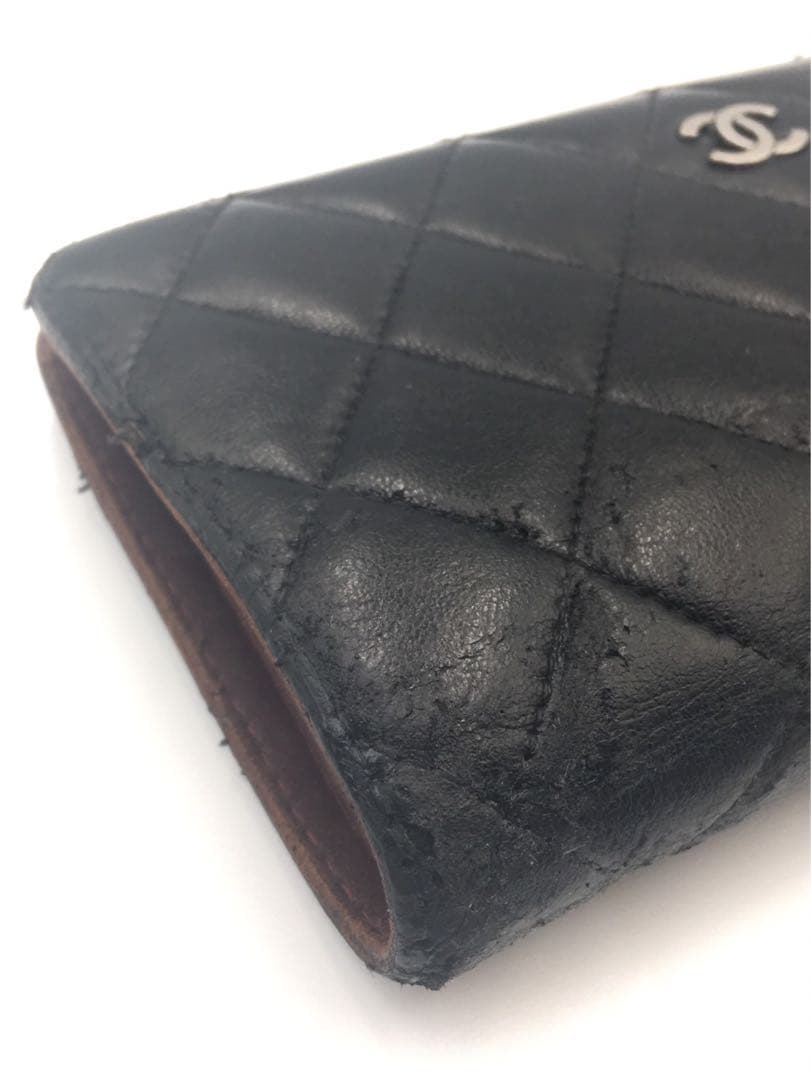 G631 シャネル　CHANEL マトラッセ　長財布