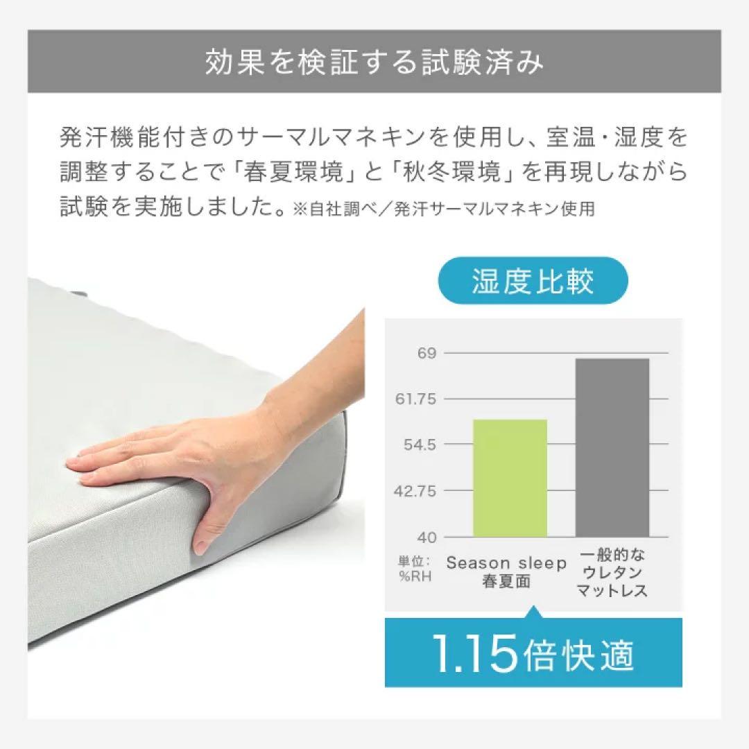 Season Sleep 折りたたみマットレス 【シングル】
