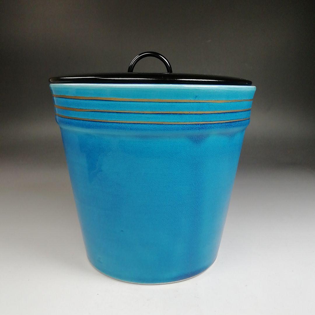 Ｔ９５４　水指　『土耳古　末広水指』『瑞豊 造』　共箱　茶道具