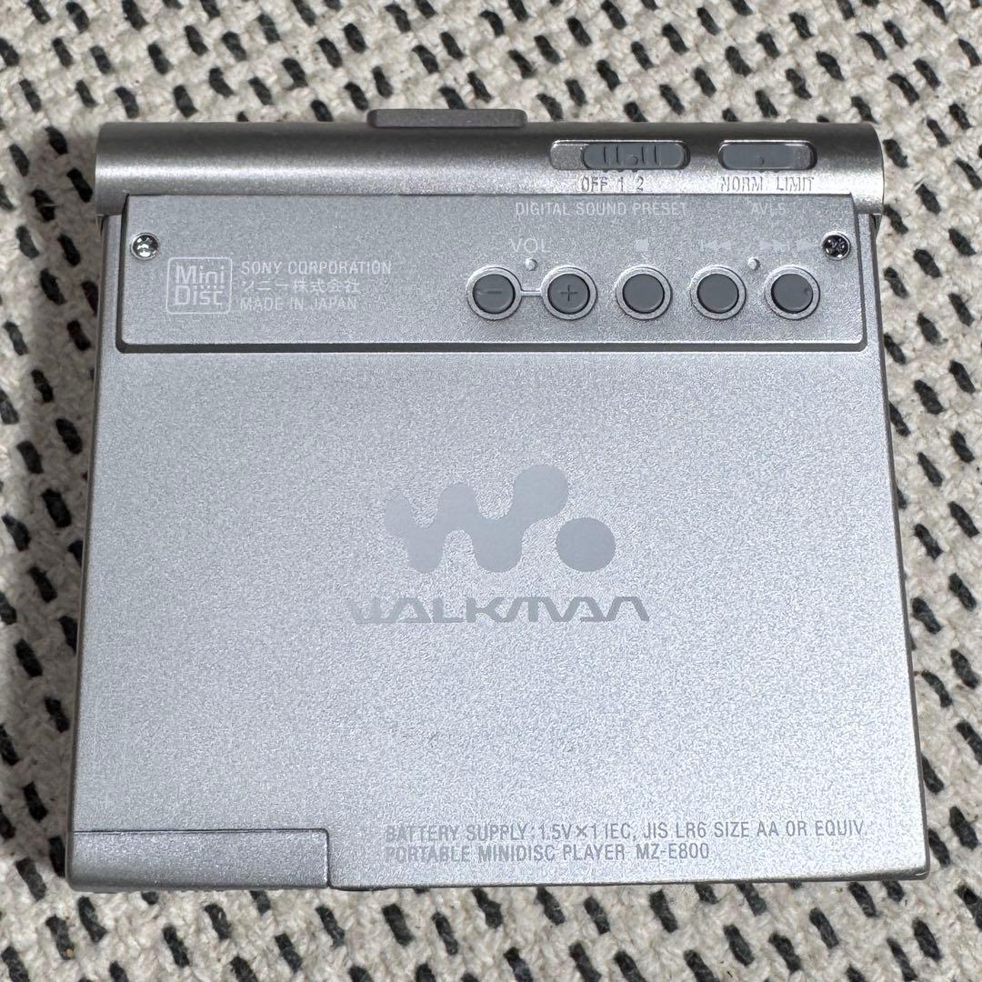 ソニー MDウォークマン MZ-E800
