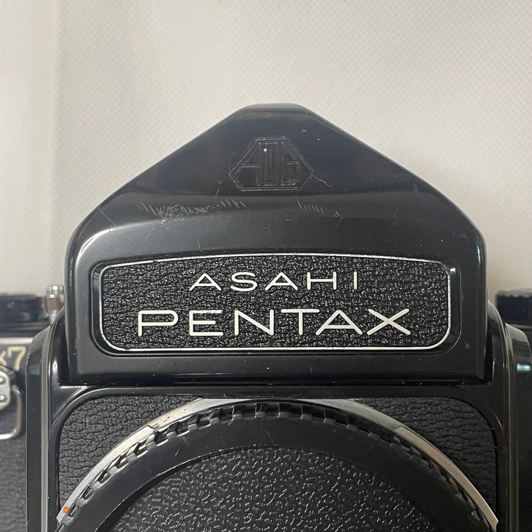 PENTAX 6×7 中判フィルムカメラ 動作良好 バケペン