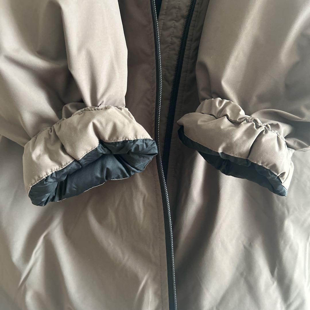 MUJI 無印良品 水を弾くスタンドカラーダウンコートオーバーサイズ男女