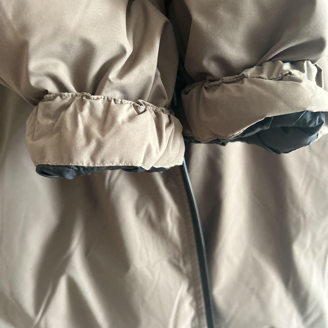 MUJI 無印良品 水を弾くスタンドカラーダウンコートオーバーサイズ男女