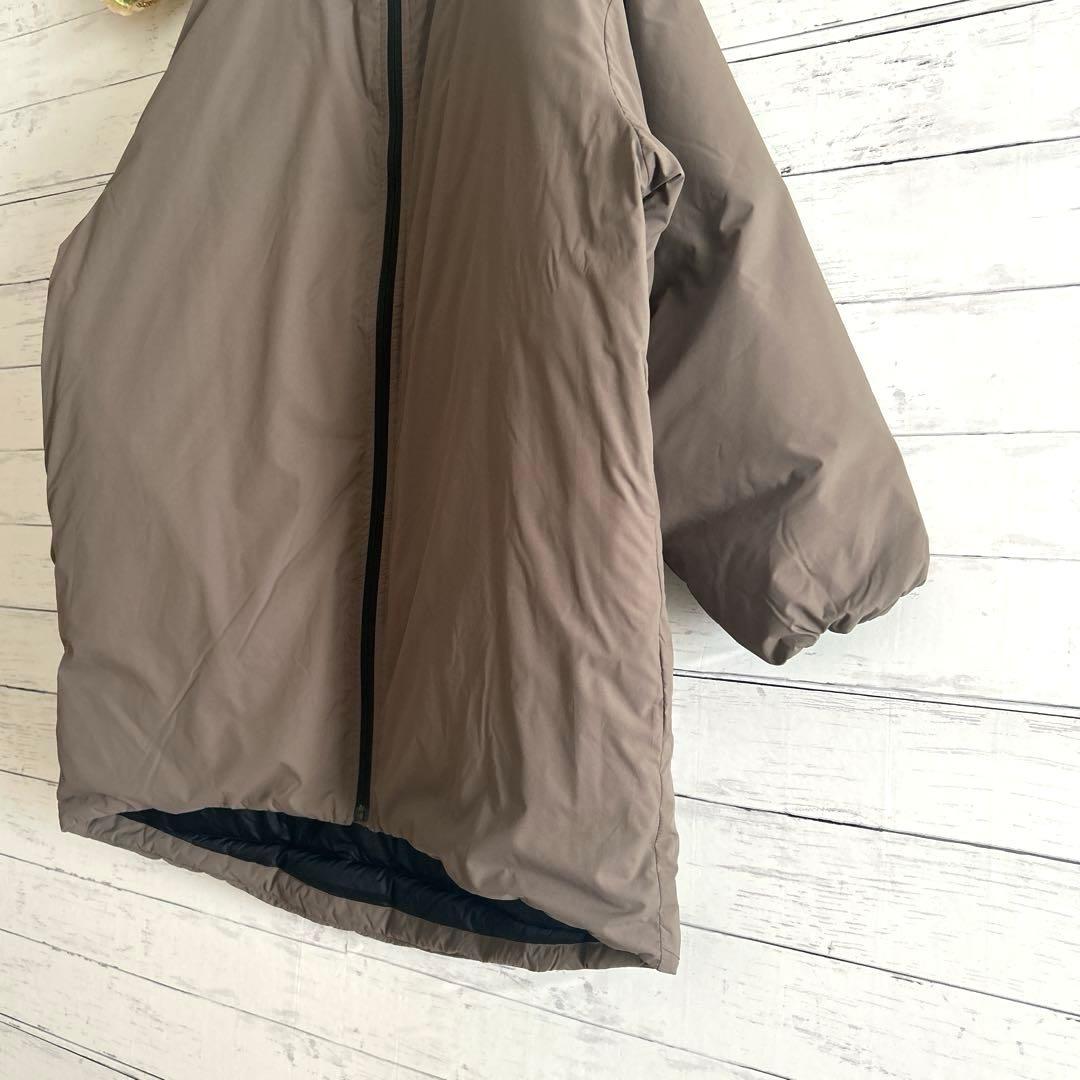 MUJI 無印良品 水を弾くスタンドカラーダウンコートオーバーサイズ男女
