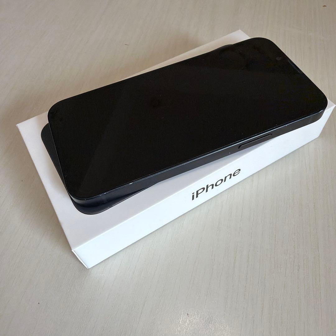 iPhone 13 mini 256GBミッドナイト 本体 + iFaceケース