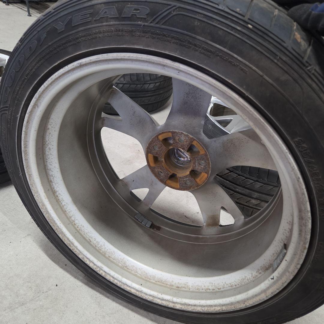 z34純正ホイール 19インチ ホイールセット 114.3