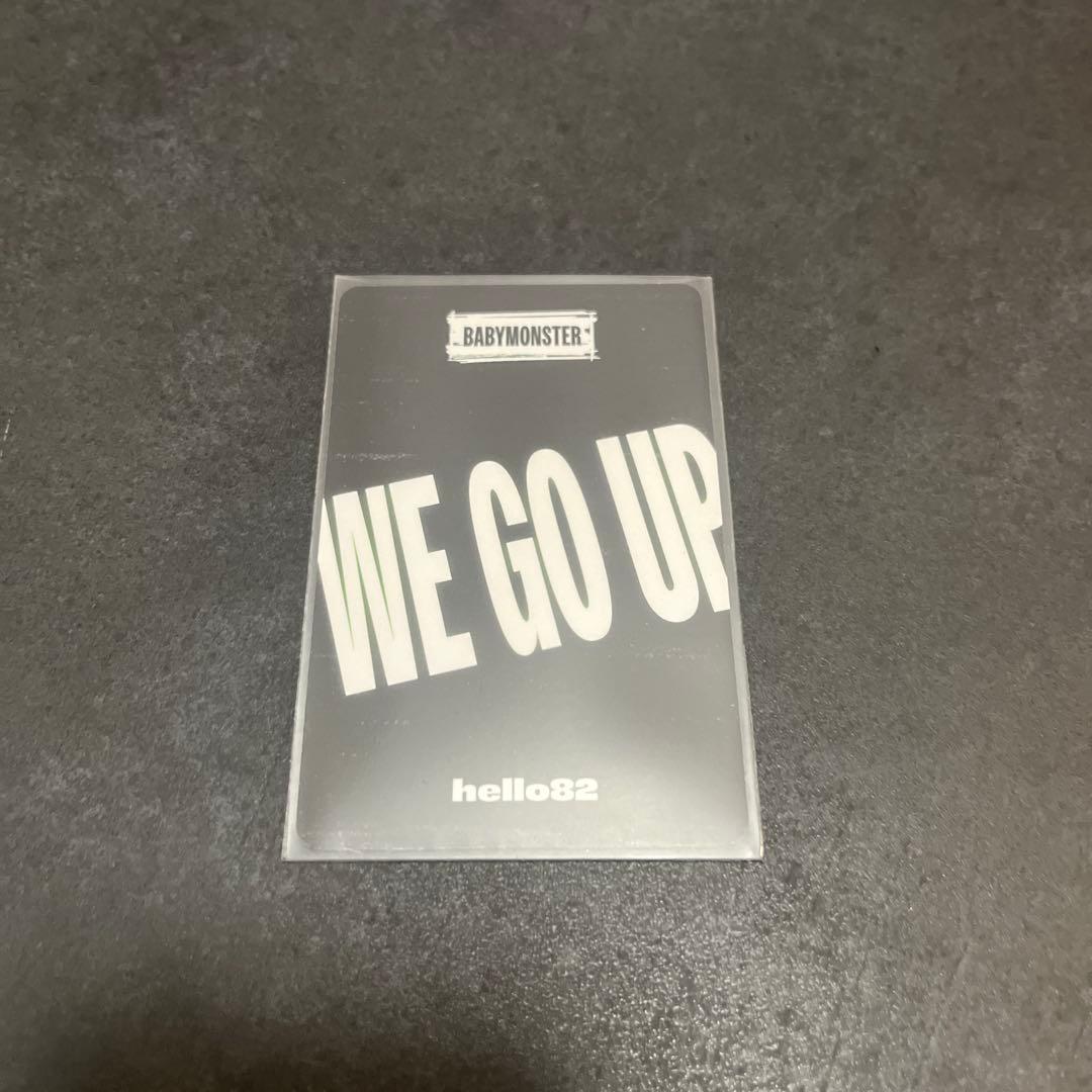 BABYMONSTER we go up hello82 アメリカ　アサ　トレカ