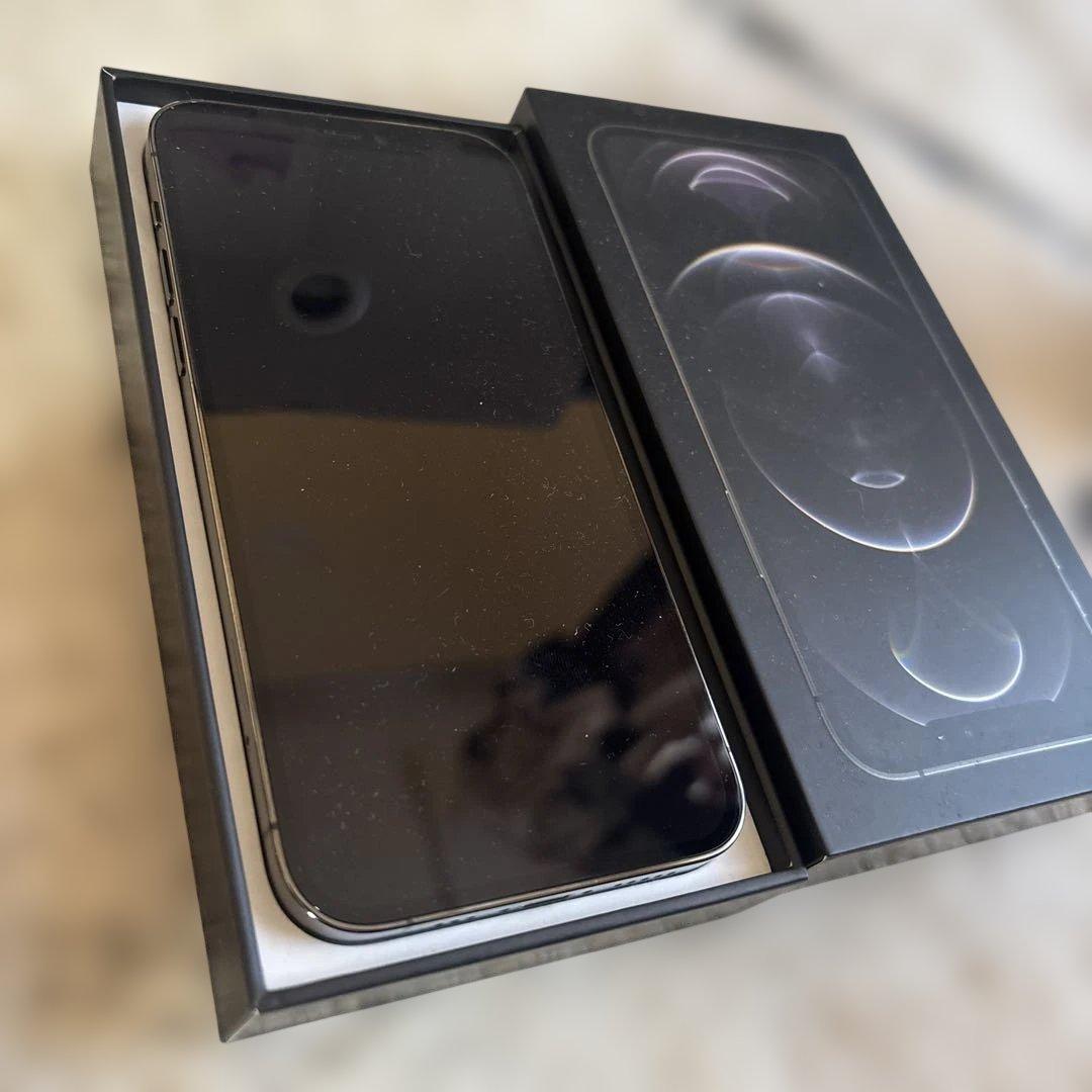 Apple iPhone Pro 12 グラファイト　ブラック　本体