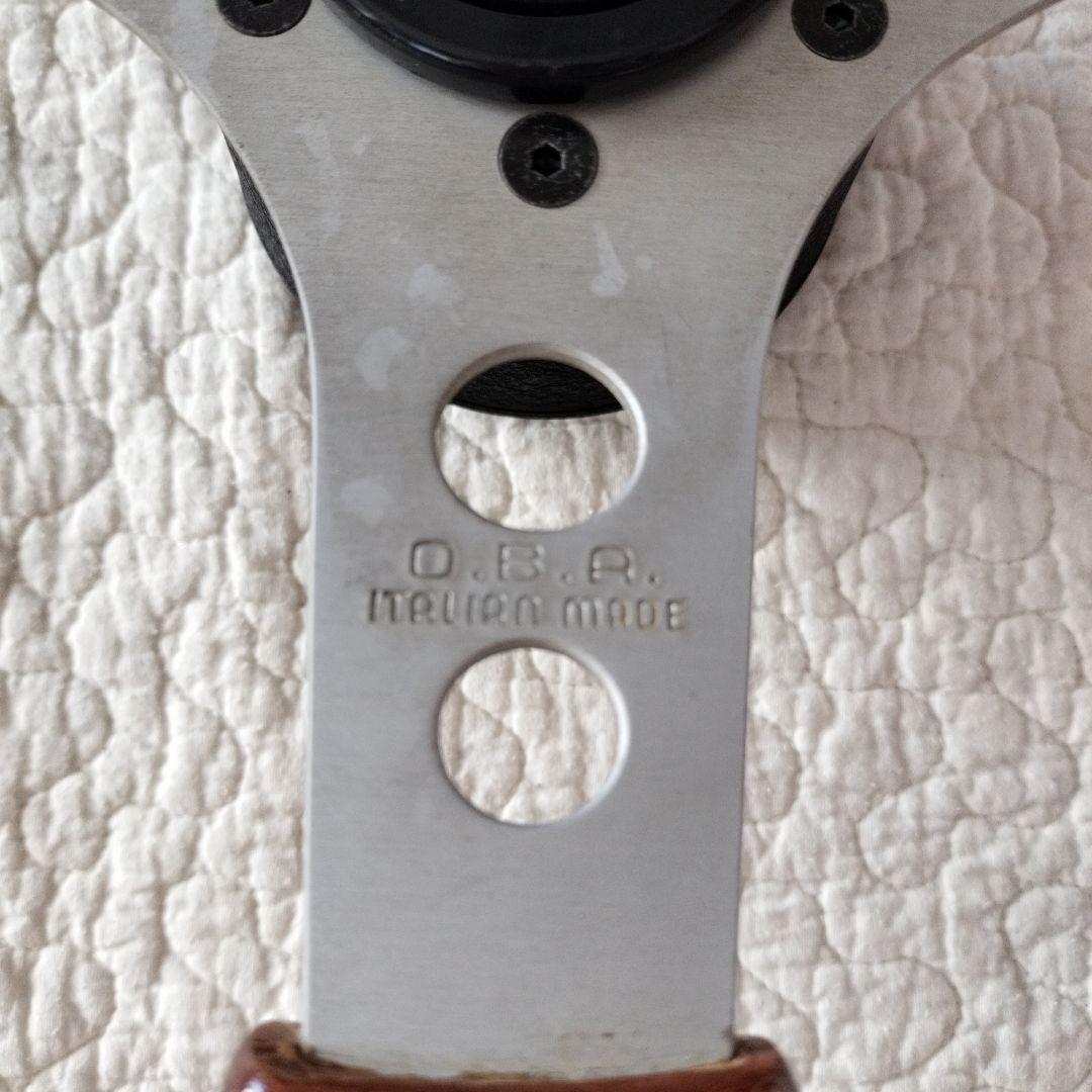 【中古品】O.B.A　ハンドル　木目調