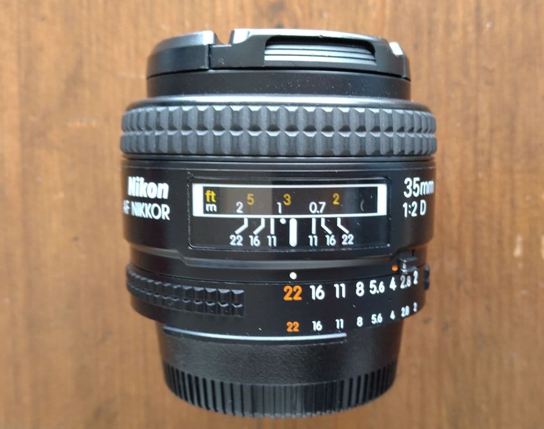 Nikon AF NIKKOR 35mm f/2 D レンズ
