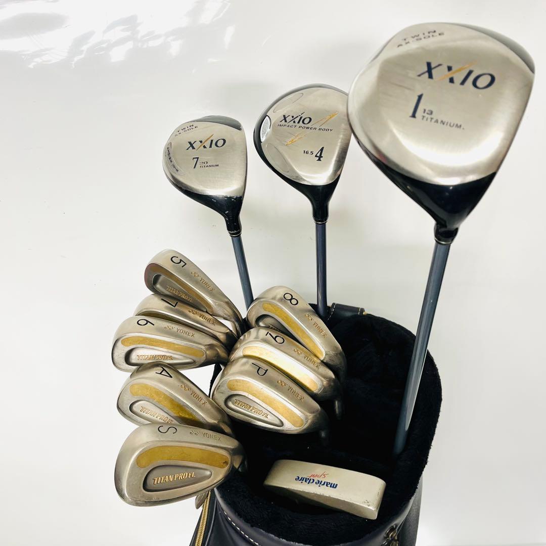 女性用　XXIO ゼクシオ　ヨネックス　レディース　ゴルフセット　ゴルフ一式　L