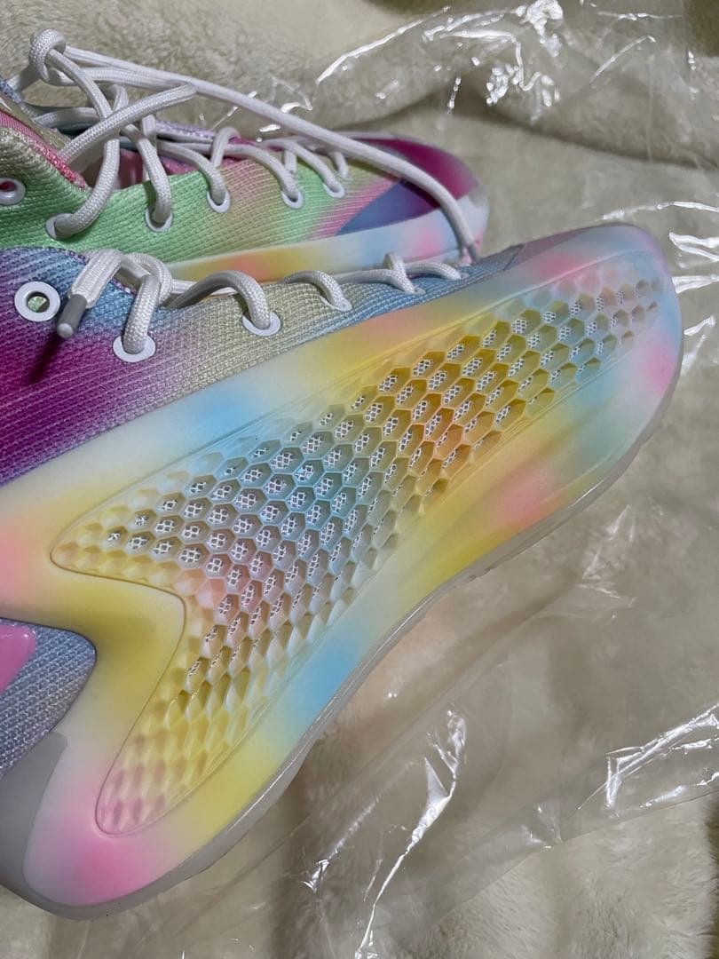 AE1 LOW 26cm プレーオフ着用カラー アンソニー エドワーズ バッシュ