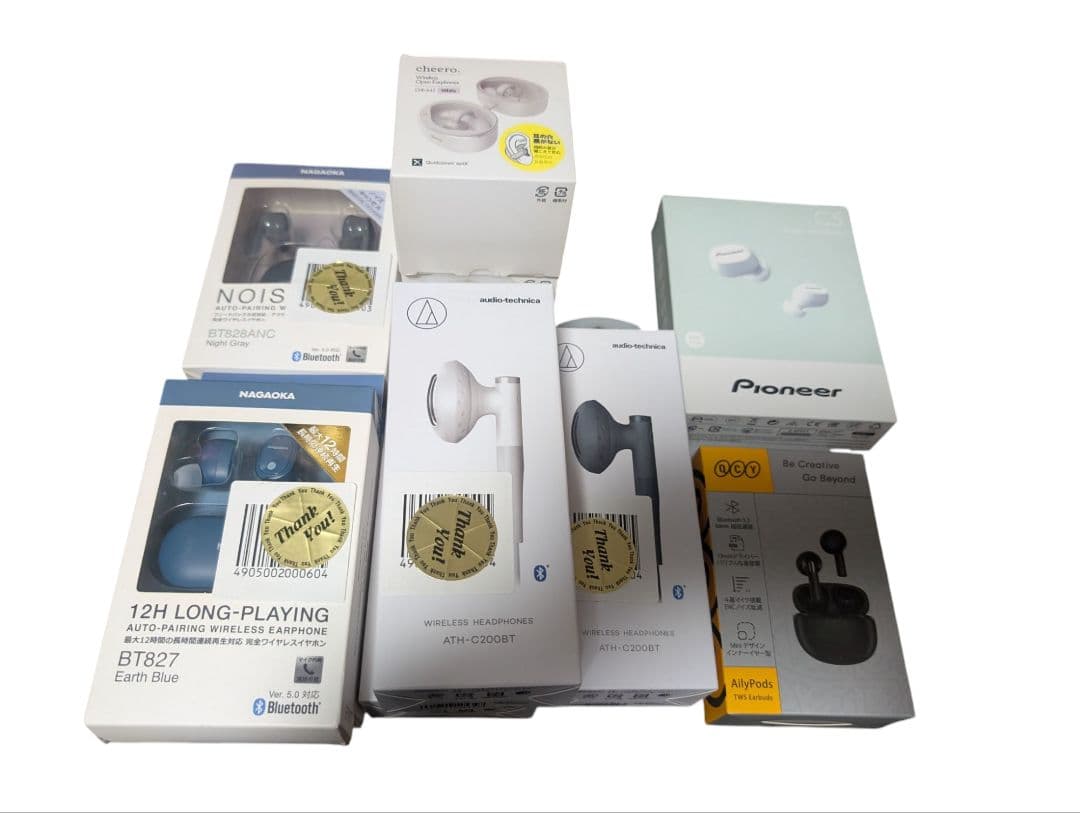 ワイヤレスイヤホン　10個セット