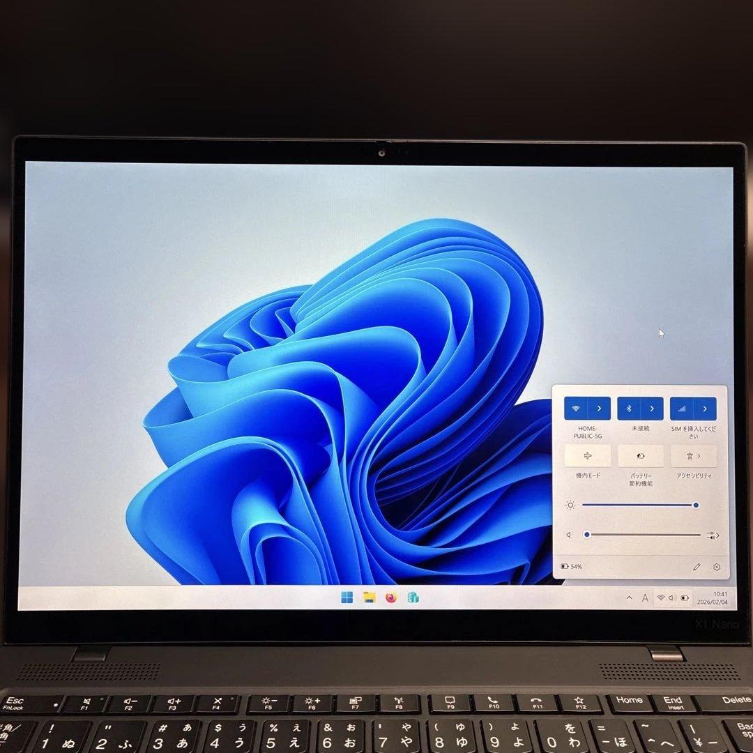 Thinkpad X1 Nano 512GB 16GB SIMフリー 保証期間中