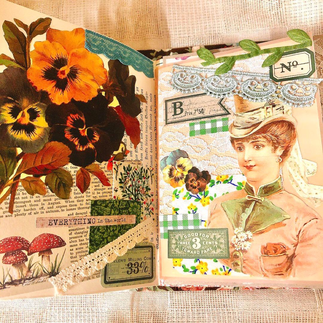 ジャンクジャーナル雑記帳 junk journal ジャンクジャーナル