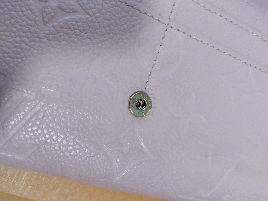 ヴィトン アンプラント ポルトフォイユ 長財布 ピンク