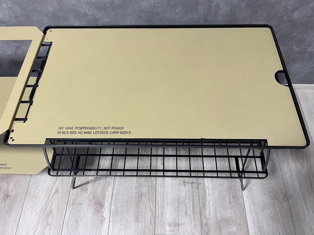 UNIFLAME ユニフレーム フィールドラック CAMP GEEKS天板付き