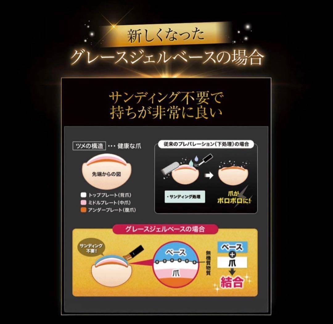 ベース　ベースジェル　新品未使用　120ml grace gel 大容量