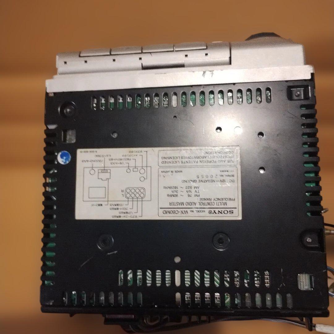 当時物SONY　ＷＸ―C60MDスペアナヘッドユニット