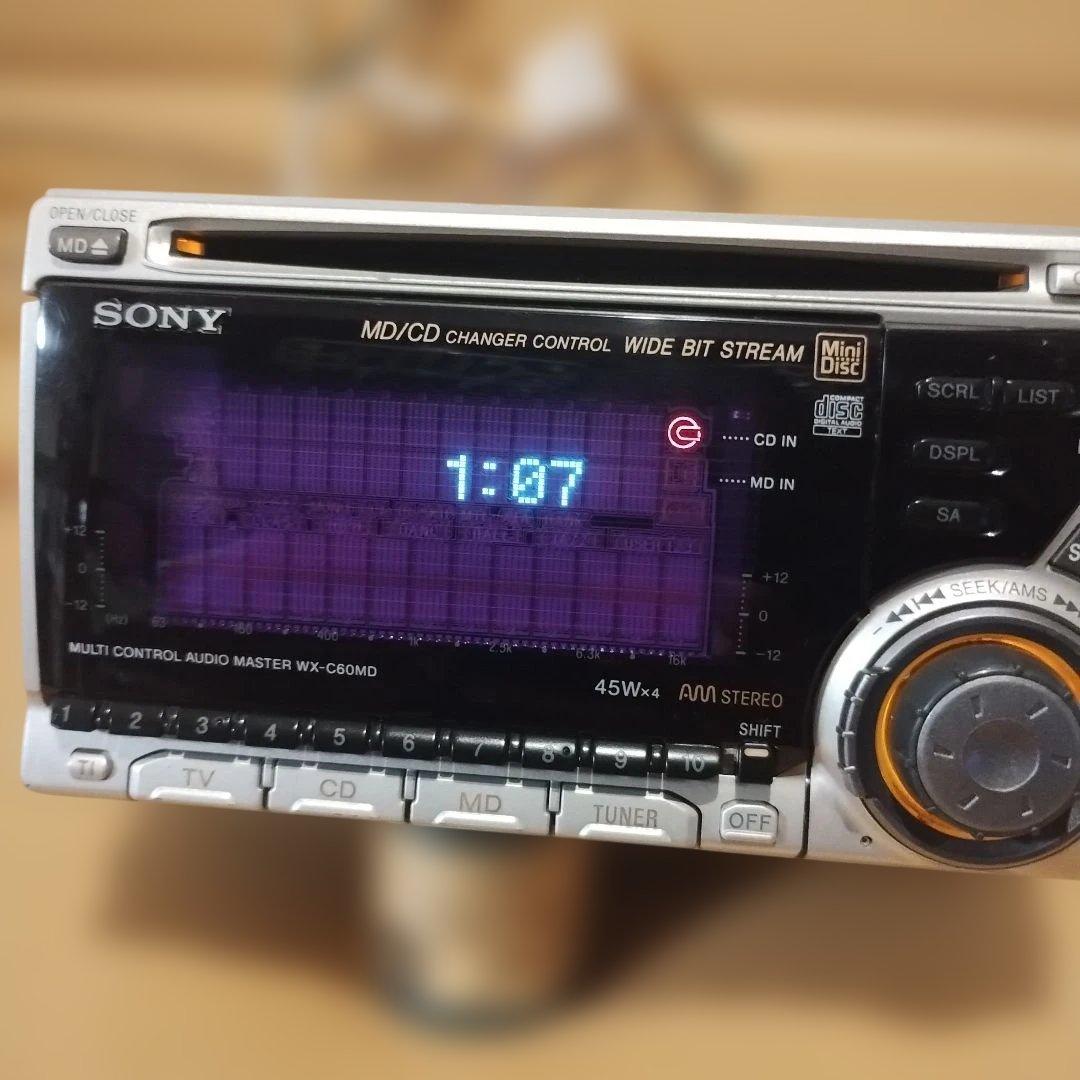 当時物SONY　ＷＸ―C60MDスペアナヘッドユニット