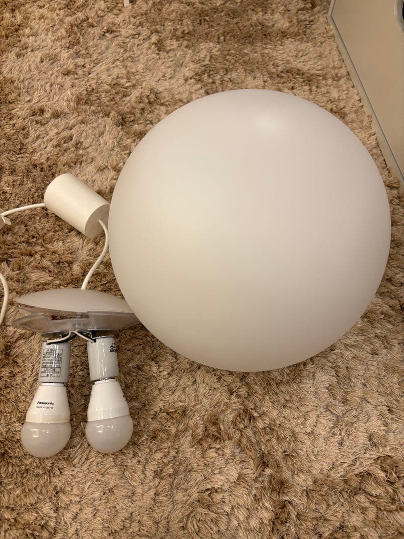 MUJIペンダントライト丸　L(廃盤)