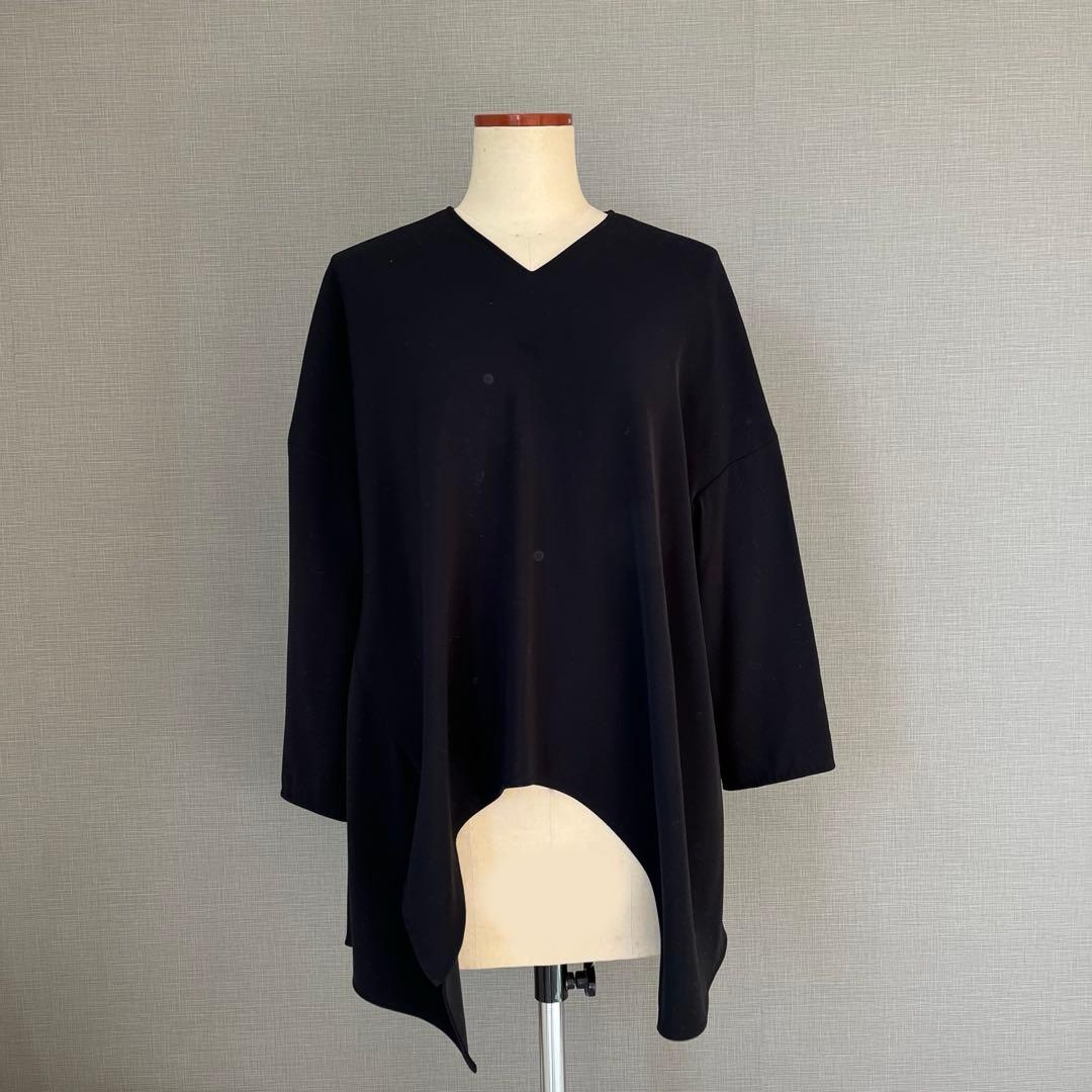 エンフォルド　ダブルクロス イレギュラーヘムプルオーバー　ブラウス　レイヤード