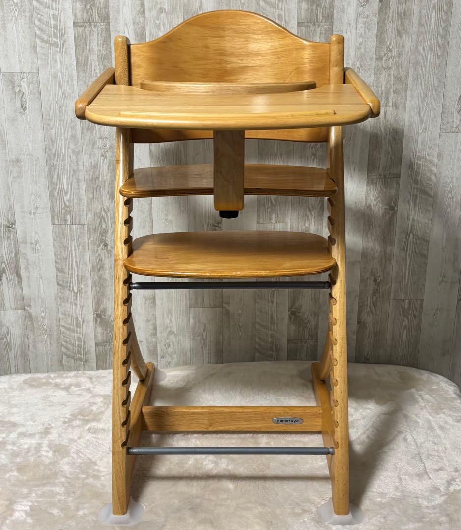 yamatoya すくすくスリムフィットチェア テーブル&ガード付 大和屋