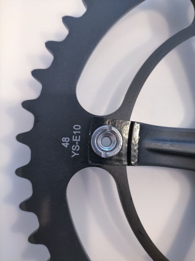 FUJI TRACK ARCV スギ ノ クランクセット 48T　165mm