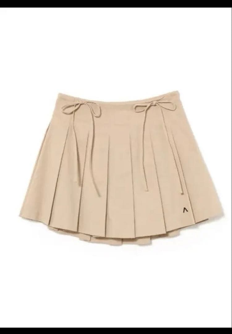 新品　Jessica pleats mini skirt アンドマリー