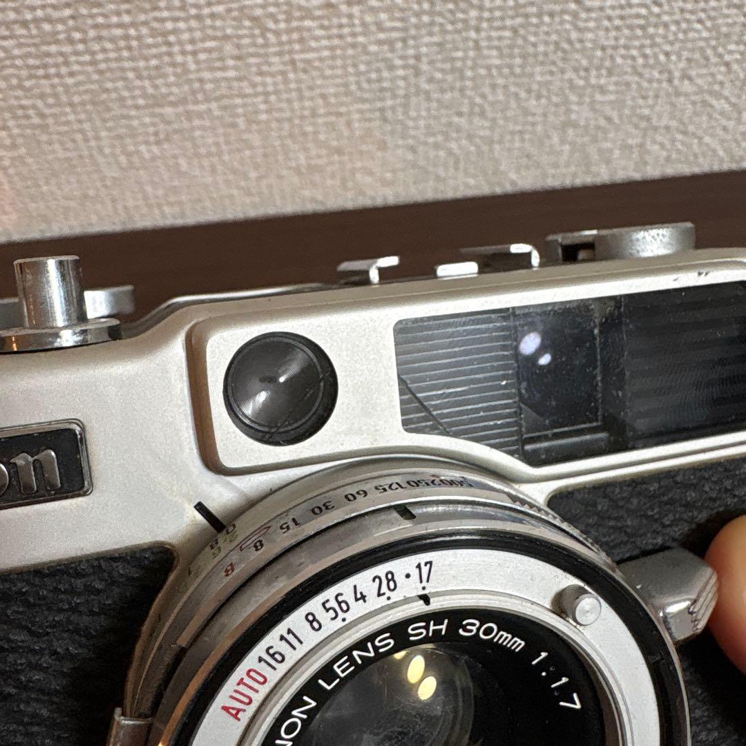 動作良好 Canon Demi EE17 コンパクトフィルムカメラ