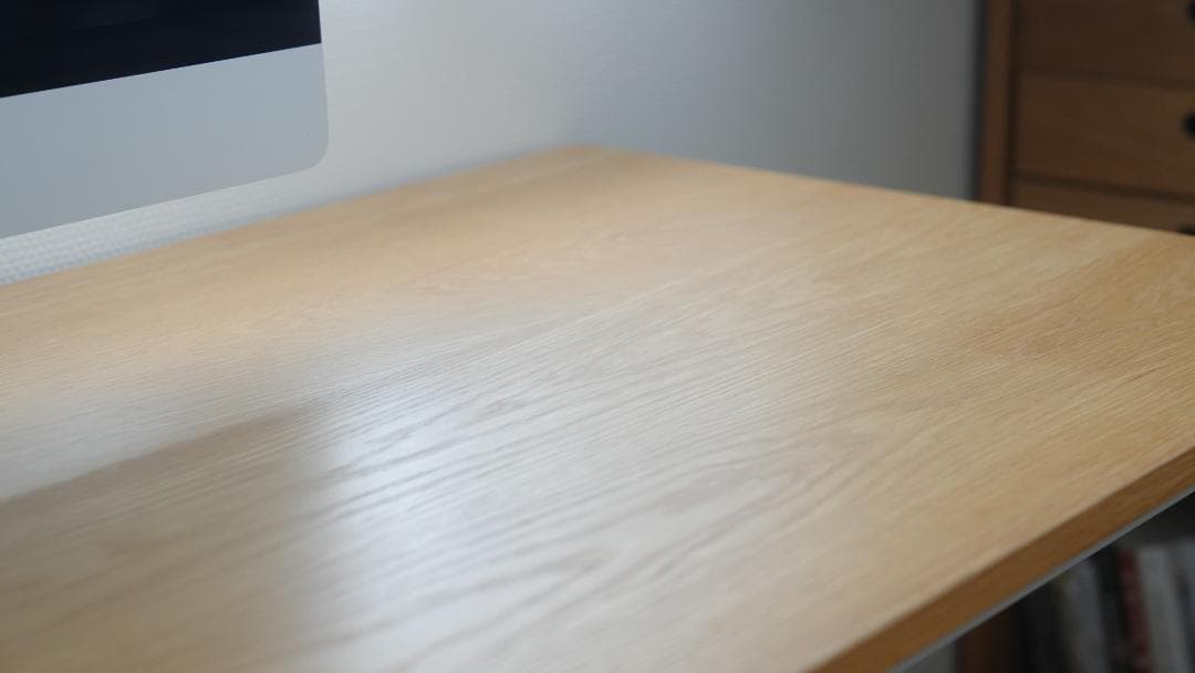 【廃盤希少】無印　デスク　オーク材　美品