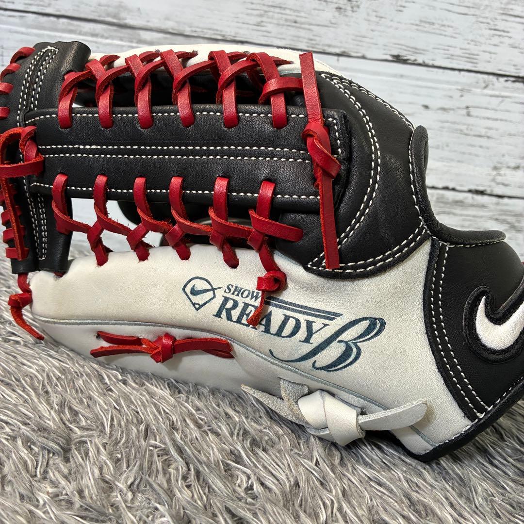 【美品】NIKE SHOW READY β 左投げ ソフトボール用グローブ