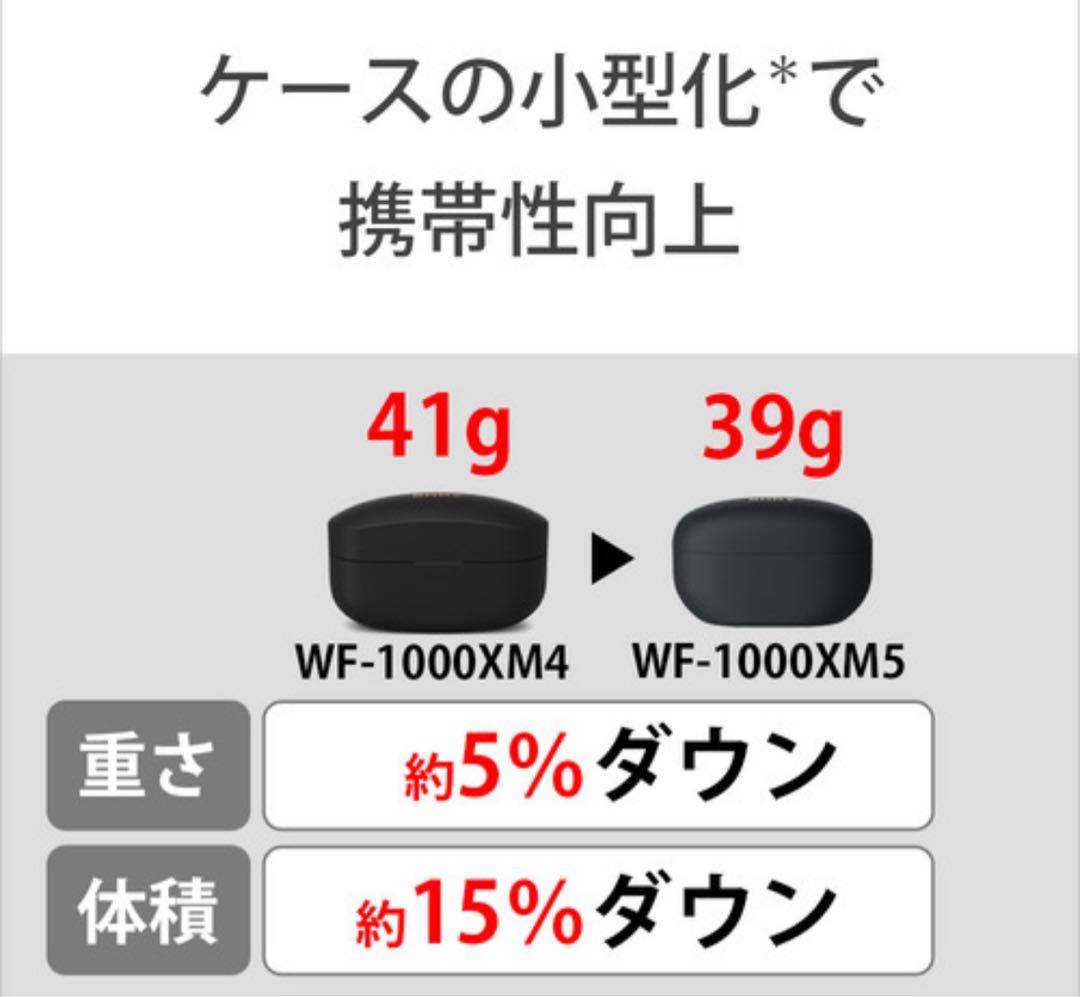 数量限定　ソニー ワイヤレス イヤホン WF1000XM5S