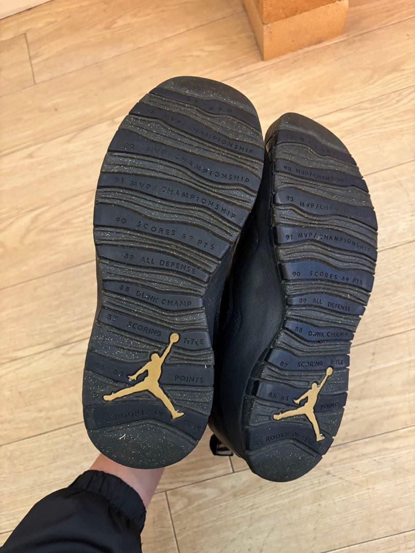 AIR JORDAN 10 ブラック 29cm【ジョーダン】NYC