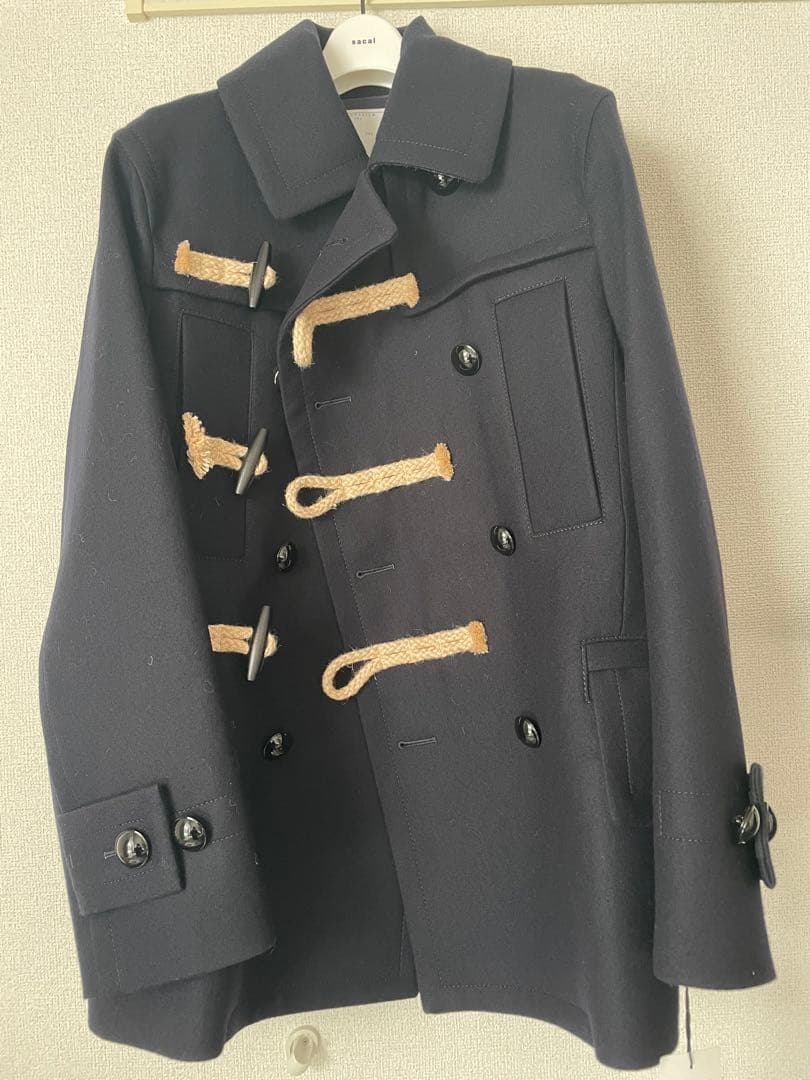 ジャケット・アウター SACAI 24aw wool melton jacket size1