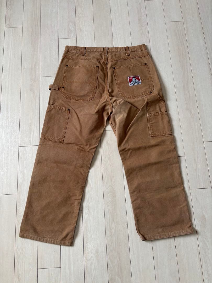 ベンデイビス　ダブルニーパンツ　ダックパンツ　W36 L30 カーハート 希少