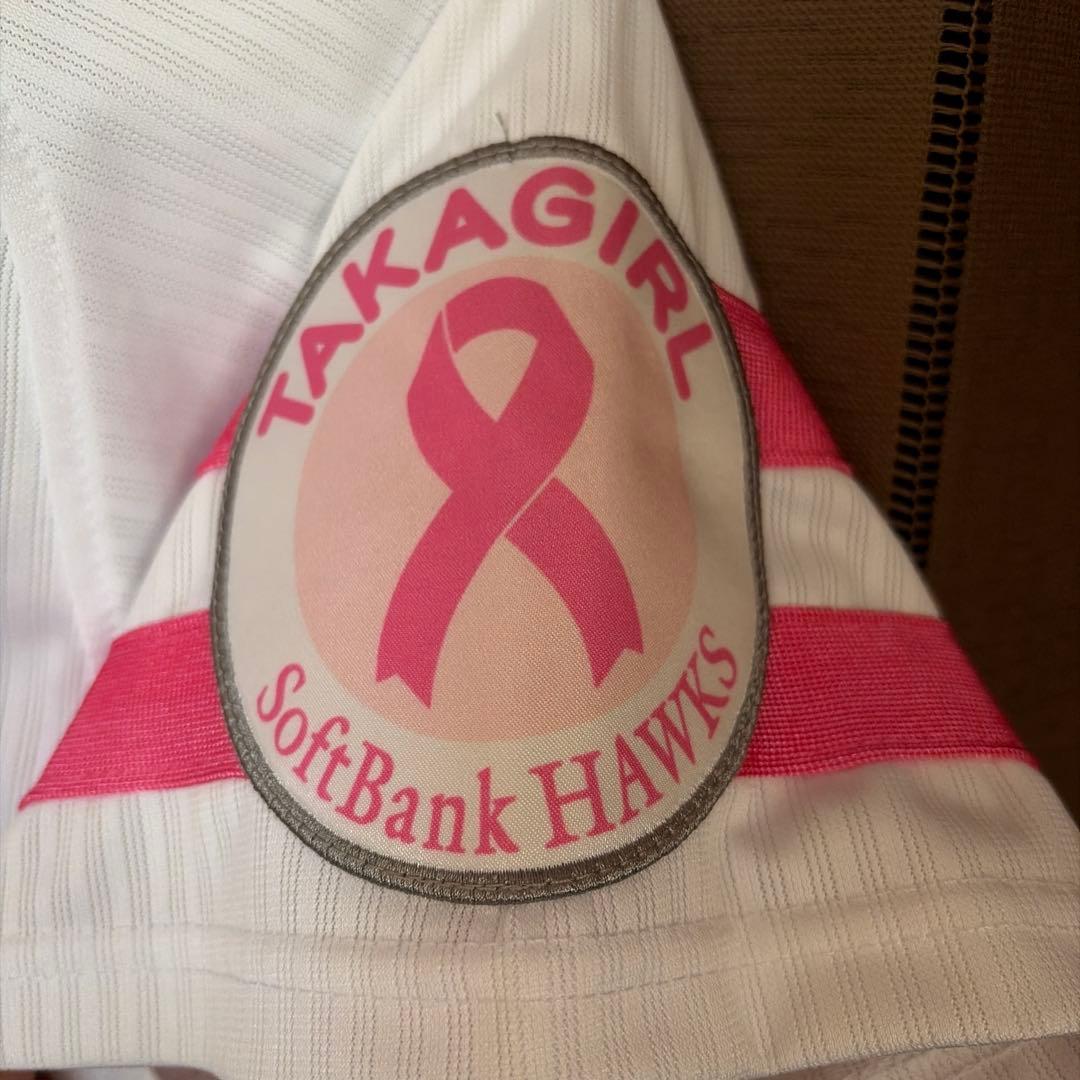 福岡ソフトバンクホークス 柳田悠岐ユニフォーム 背番号9 ピンクフルデー L