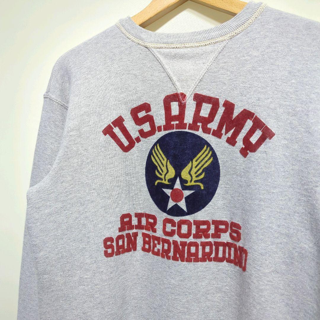 ★日本製 WAREHOUSE アメカジ フロッキー スウェット トレーナー