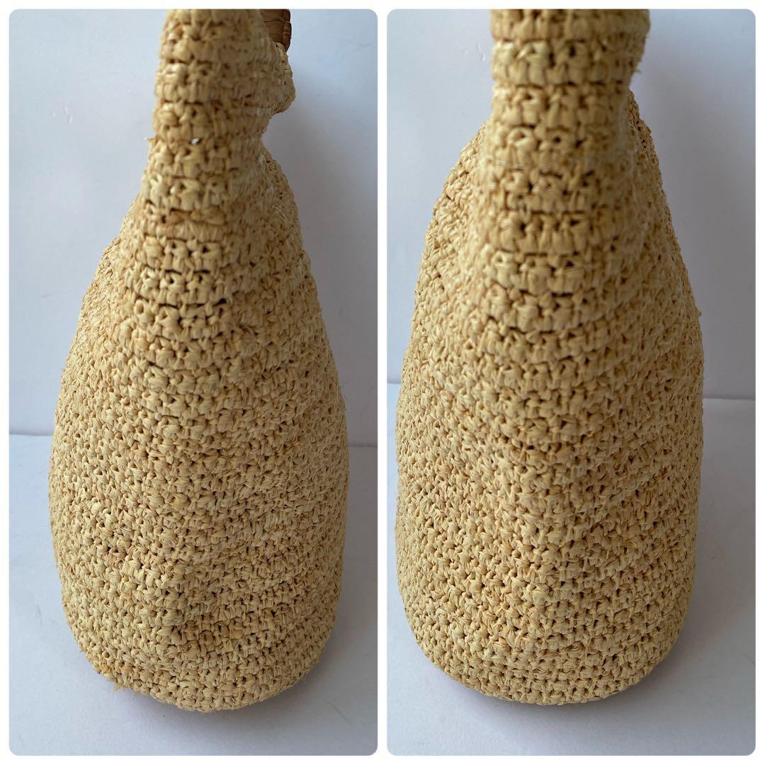 美品 HELENKAMINSKI ヘレンカミンスキー ピンク かごバッグ 大容量