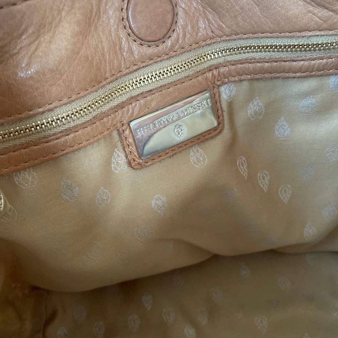 美品 HELENKAMINSKI ヘレンカミンスキー ピンク かごバッグ 大容量