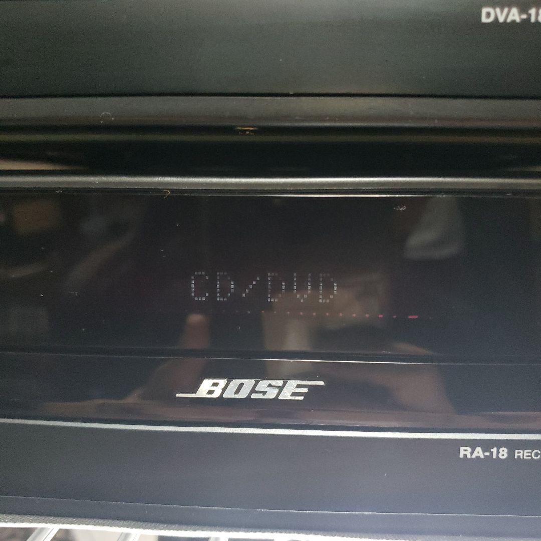 BOSE RA-18アンプ　DVA-18 CD.DVDプレイヤーセット動作確認済