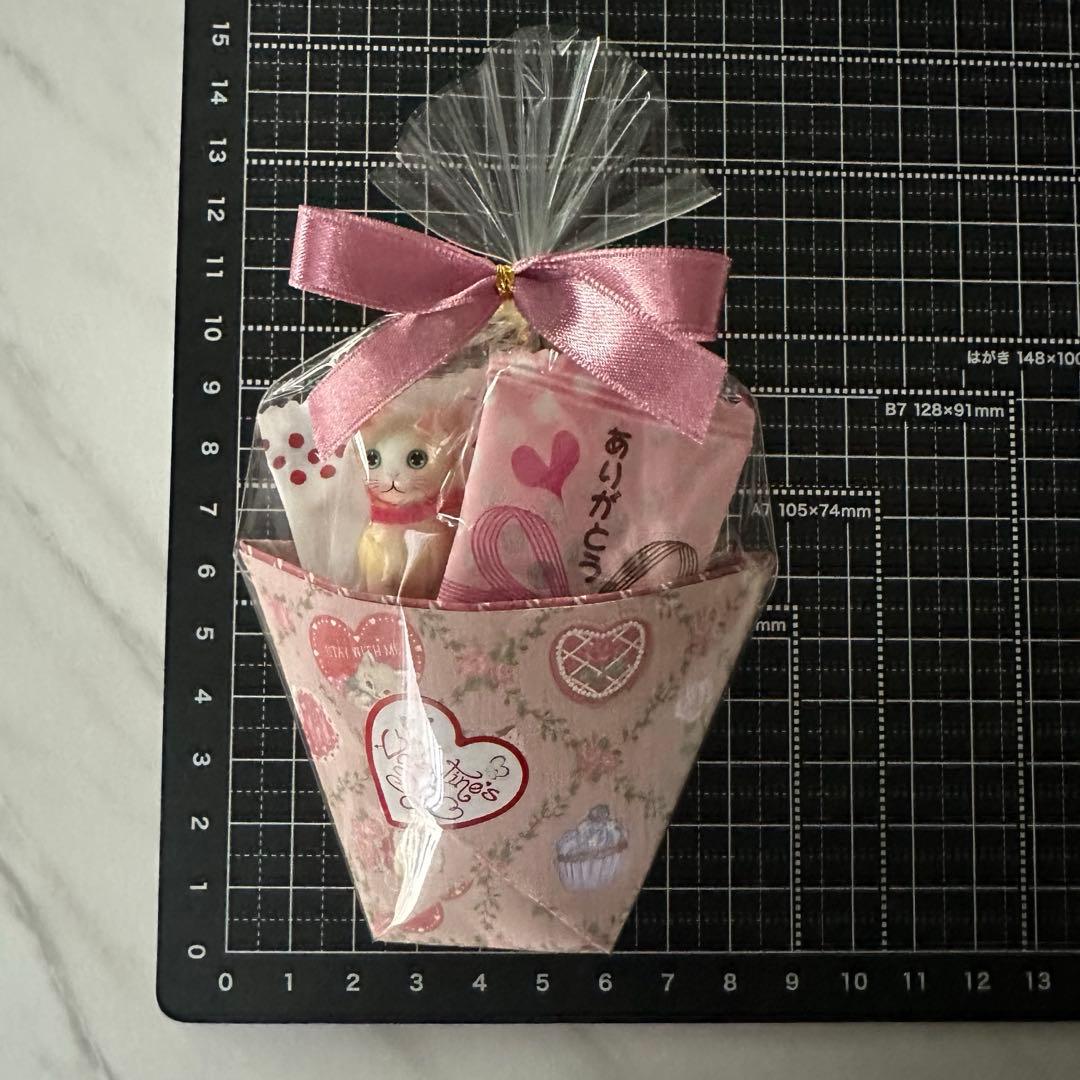 【専用】㉔バレンタインプチギフト　6袋　ハートあられ♡ハートチョコ　友チョコ